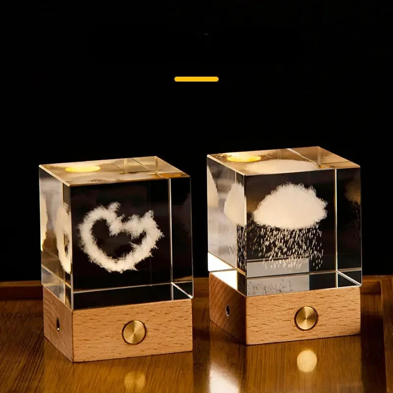 Des Veilleuses en Cristal: Une décoration élégante - Veilleuse De Nuit