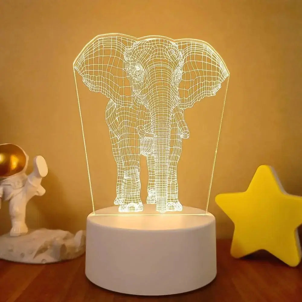 Veilleuse Éléphant I Veilleuse De Nuit
