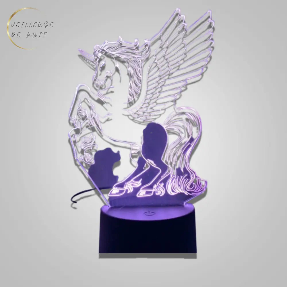 Veilleuse Licorne Magnifique I Veilleuse De Nuit