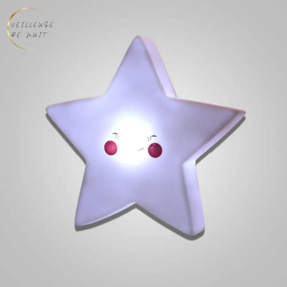 Veilleuse Portative Étoile Blanche I Veilleuse De Nuit