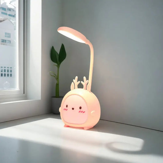 Lampe de Bureau Cerf Rose thyliennette