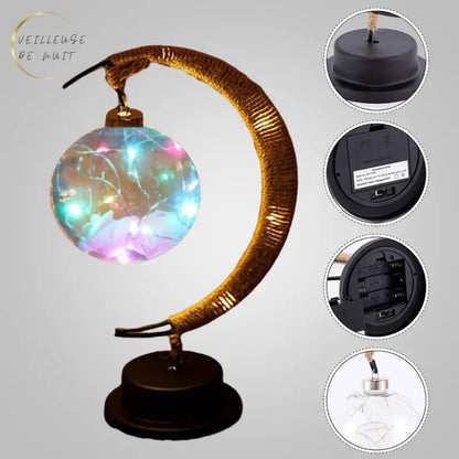 Lampe de Nuit Lune I Veilleuse De Nuit