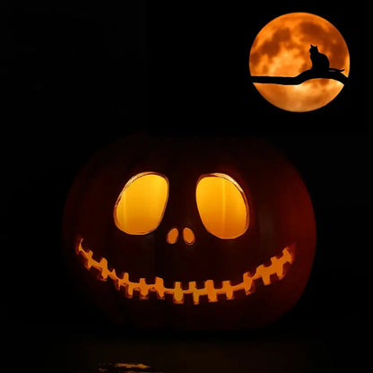 ​Lampe Halloween Citrouille I Veilleuse De Nuit