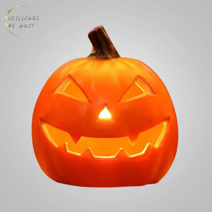 Lampe Halloween Potiron thyliennette