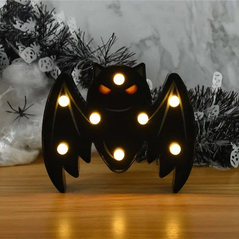 ​Lampe LED Chauve Souris Noir I Veilleuse De Nuit