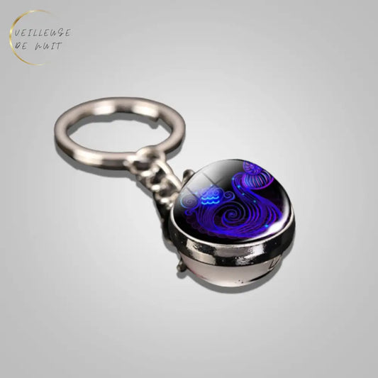 ​Porte Clef Lumineux Verseau I Veilleuse De Nuit