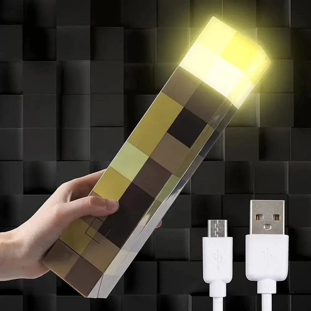 ​Veilleuse 3D Minecraft lumineux I Veilleuse De Nuit