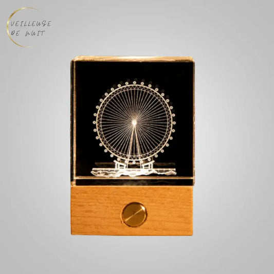 Veilleuse Adulte Cristal Grande Roue thyliennette