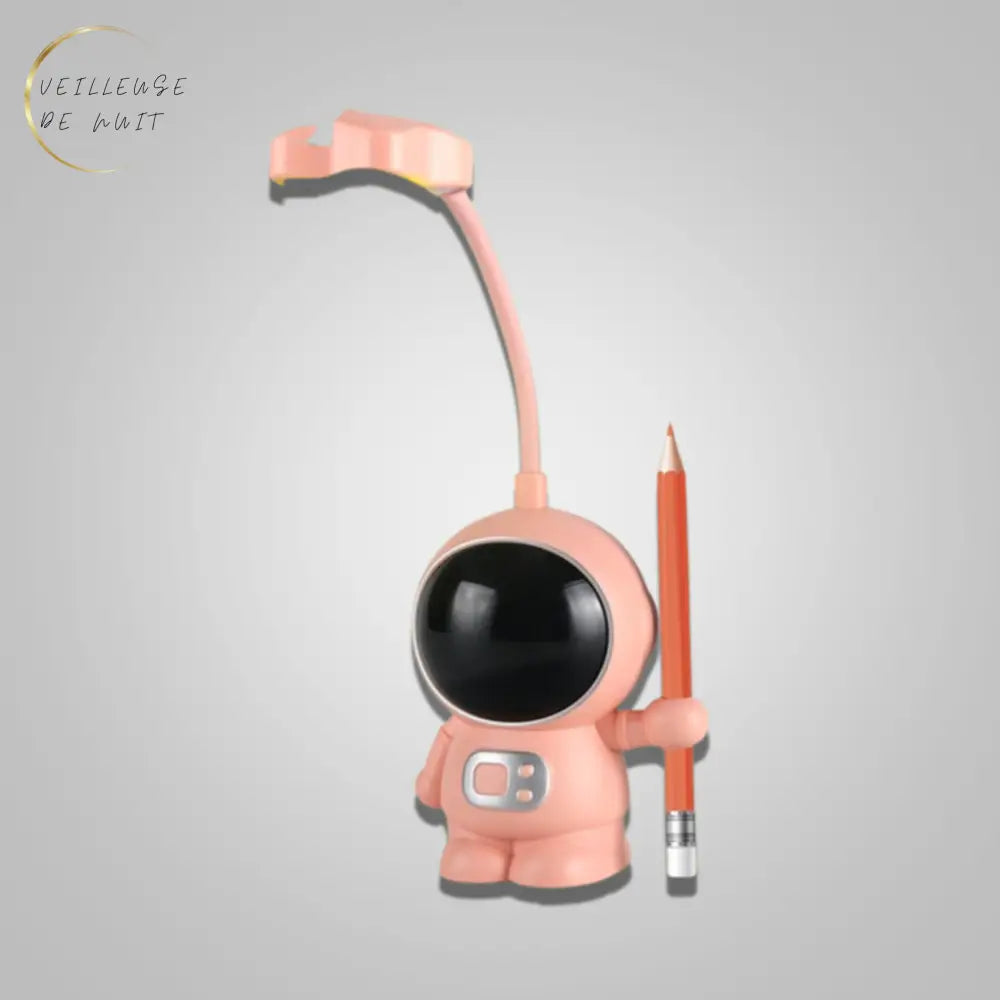 ​Veilleuse Astronaute USB Rose I Veilleuse De Nuit