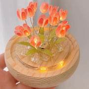 Veilleuse Cristal Tulipe thyliennette