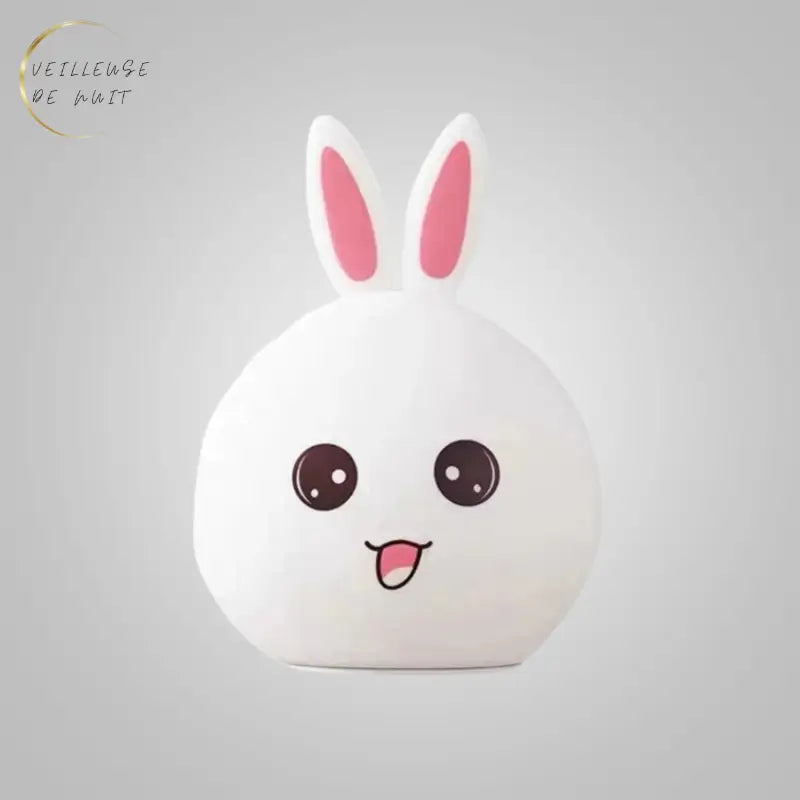 Veilleuse Lapin Ronde Rechargeable thyliennette