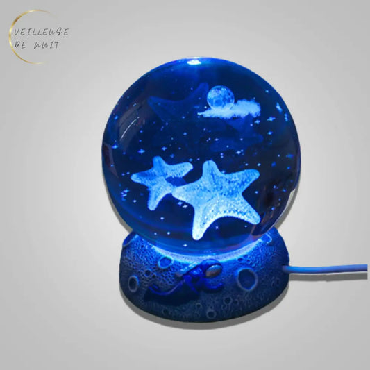 ​Veilleuse Ocean Cristal I Veilleuse De Nuit